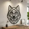 Kurt Figürü Lazer Kesim Duvar Tablosu