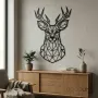 Geyik Figürü Lazer Kesim Duvar Tablosu